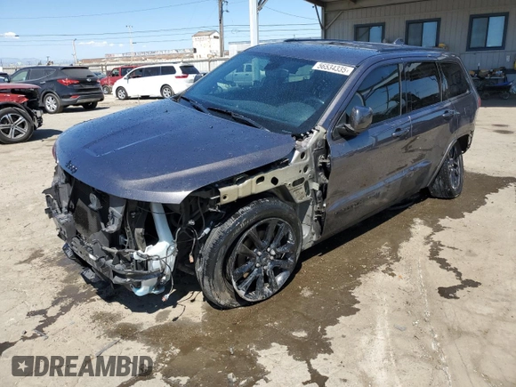 2019 Jeep Grand Cherokee Altitude with VIN 1C4RJEAG4KC858280, listed as a Copart auction lot 56534335 with 92,593 mi miles and Salvage title. Bid and sale history available at DreamBid. Image 1.