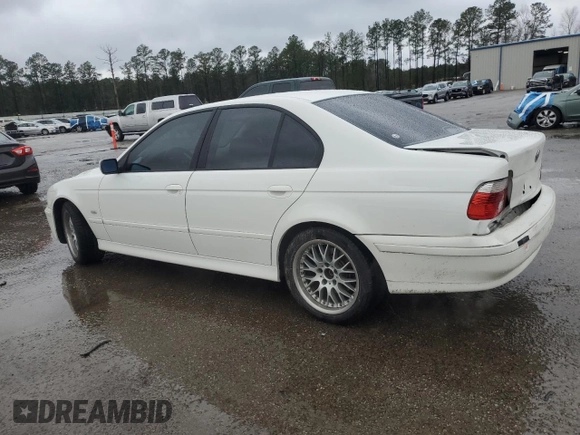 2002 BMW 5 Series 530iA with VIN WBADT63402CH93800, listed as a Copart auction lot 48460245 with 227,449 mi miles and Salvage Title. Bid and sale history available at carsss.com. Image 2.