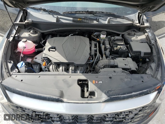 2025 Kia Sportage EX with VIN 5XYK33DF8SG260854, listed as a Copart auction lot 47973585 with Not provided miles and Salvage title. Bid and sale history available at DreamBid. Image 12.