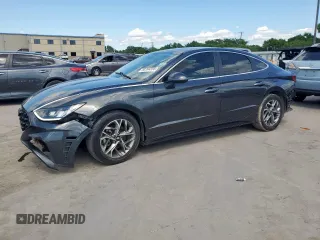 2020 Hyundai Sonata SEL z VIN 5NPEF4JAXLH061222, wystawiony jako Copart lot #60394355 z przebiegiem 149 731 mil mil oraz Czysty tytuł • Clean title. Historia ofert i sprzedaży dostępna na DreamBid. Obrazek 1.