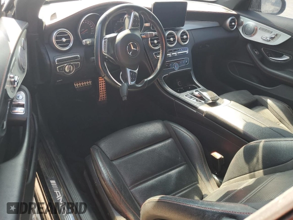 2017 Mercedes-Benz C 43 AMG with VIN WDDWJ6EB4HF517384, listed as a Copart auction lot 67275254 with Not Provided miles and Non Repairable. Bid and sale history available at carsss.com. Image 8.