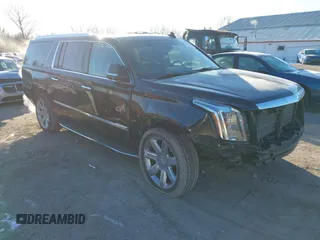 2018 Cadillac Escalade ESV Luxury z VIN 1GYS4HKJ2JR381357, wystawiony jako IAAI lot #41274678 z przebiegiem 173 401 mil mil oraz . Historia ofert i sprzedaży dostępna na DreamBid. Obrazek 1.