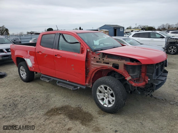 2015 Chevrolet Colorado 4WD LT with VIN 1GCGTBE30F1192317, listed as a Copart auction lot 47492205 with 123,552 mi miles and Salvage Title. Bid and sale history available at carsss.com. Image 4.