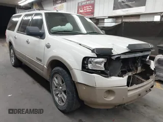 2008 Ford Expedition EL Eddie Bauer with VIN 1FMFK18538LA60838, listed as a IAAI auction lot 41456310 with 201,597 mi miles. Bid and sale history available at carsss.com. Image 1.
