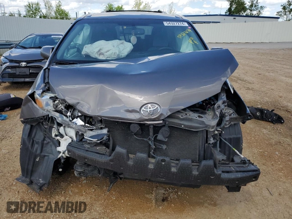 2017 Toyota Sienna LE Auto Access Seat with VIN 5TDKZ3DC1HS804935, listed as a Copart auction lot 54327274 with 0 mi miles and Salvage Title. Bid and sale history available at carsss.com. Image 5.
