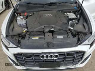 2023 Audi Q8 Premium Plus with VIN WA1BVBF19PD001070, listed as a Copart auction lot 73720044 with 14,747 mi miles and Non repairable. Bid and sale history available at DreamBid. Image 12.