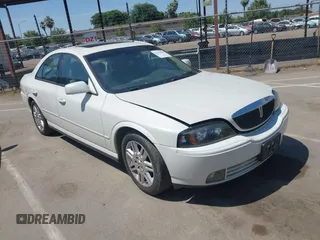 2003 Lincoln LS Sport z VIN 1LNHM87A33Y652018, wystawiony jako IAAI lot #42424686 z przebiegiem 158 811 mil mil oraz . Historia ofert i sprzedaży dostępna na DreamBid. Obrazek 1.