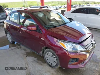 2024 Mitsubishi Mirage ES with VIN ML32AUHJXRH002088, listed as a IAAI auction lot 42573014 with 4,878 mi miles and . Bid and sale history available at DreamBid. Image 1.