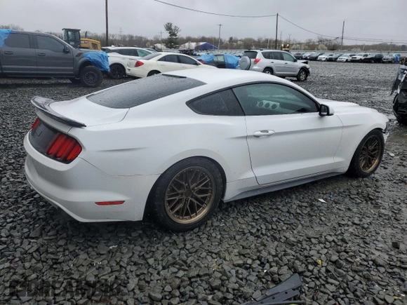 2016 Ford Mustang EcoBoost with VIN 1FA6P8TH6G5223488, listed as a Copart auction lot 52540315 with 75,011 mi miles and Salvage Title. Bid and sale history available at carsss.com. Image 3.