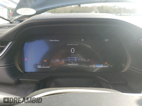 2022 Jeep Grand Cherokee Overland with VIN 1C4RJKDG1N8538318, listed as a Copart auction lot 53633625 with 22,913 mi miles and Salvage title. Bid and sale history available at DreamBid. Image 9.