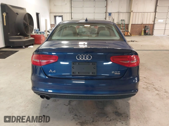 2015 Audi A4 Premium Plus with VIN WAUFFAFL2FN018024, listed as a IAAI auction lot 41364003 with 62,148 mi miles. Bid and sale history available at carsss.com. Image 16.