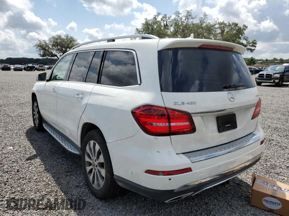 2019 Mercedes-Benz GLS with VIN 4JGDF6EE7KB231486, listed as a Copart auction lot 47985913 with 54,442 mi miles. Bid and sale history available at carsss.com. Image 2.