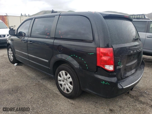 2015 Dodge Grand Caravan SE Plus with VIN 2C4RDGBG8FR511260, listed as a Copart auction lot 47691265 with 178,400 mi miles and Salvage Title. Bid and sale history available at carsss.com. Image 2.
