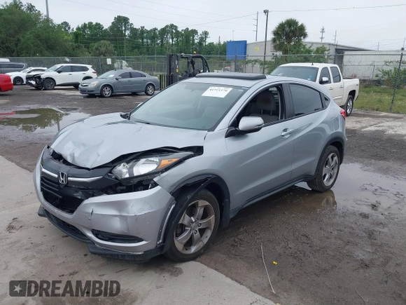 2017 Honda HR-V EX with VIN 3CZRU5H58HM724188, listed as a IAAI auction lot 41911570 with 100,132 mi miles. Bid and sale history available at carsss.com. Image 17.