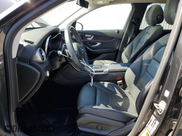 2021 Mercedes-Benz GLC 300 with VIN W1N0G8EB6MF914303, listed as a Copart auction lot 57178855 with 36,767 mi miles and Salvage title. Bid and sale history available at DreamBid. Image 7.