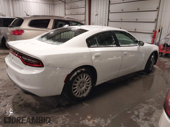 2018 Dodge Charger Police with VIN 2C3CDXKT9JH148277, listed as a IAAI auction lot 41229906 with 114,596 mi miles and . Bid and sale history available at carsss.com. Image 4.