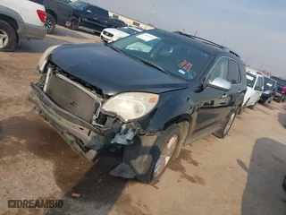2012 Chevrolet Equinox LTZ with VIN 2GNFLFE51C6264419, listed as a IAAI auction lot 41638400 with 1 mi miles. Bid and sale history available at carsss.com. Image 2.