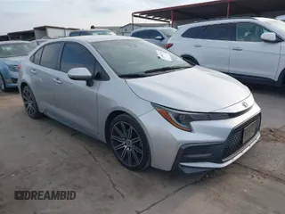 2020 Toyota Corolla SE with VIN JTDS4RCE4LJ023577, listed as a IAAI auction lot 41603538 with 114,463 mi miles. Bid and sale history available at carsss.com. Image 1.