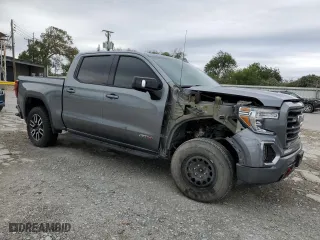 2022 GMC Sierra 1500 Limited AT4 with VIN 3GTP9EEL3NG141409, listed as a Copart auction lot 78931254 with 53,789 mi miles and Salvage Title. Bid and sale history available at carsss.com. Image 4.