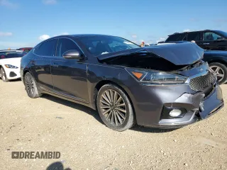 2017 Kia Cadenza Premium with VIN KNALC4J1XH5090028, listed as a Copart auction lot 74436984 with 50,916 mi miles and Salvage Title. Bid and sale history available at carsss.com. Image 4.