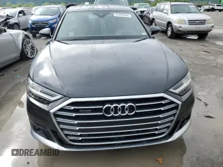 2021 Audi A8 with VIN WAU8EAF89MN008174, listed as a Copart auction lot 53485044 with 10,135 mi miles and Salvage Title. Bid and sale history available at carsss.com. Image 5.