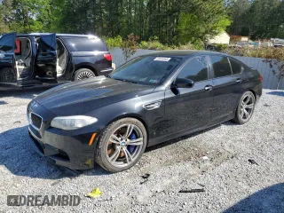 2013 BMW M5 with VIN WBSFV9C55DC772482, listed as a Copart auction lot 52575345 with 173,513 mi miles and Clean Title. Bid and sale history available at carsss.com. Image 1.