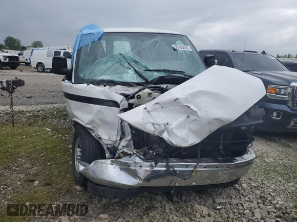 2018 Chevrolet Express Cargo z VIN 1GCWGAFG7J1906965, wystawiony jako Copart lot #56163435 z przebiegiem Nie podano mil oraz Szkoda całkowita • Salvage title. Historia ofert i sprzedaży dostępna na DreamBid. Obrazek 5.