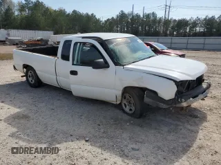 2004 Chevrolet Silverado 1500 Work Truck with VIN 1GCEC19T64E317581, listed as a Copart auction lot 51052485 with 196,309 mi miles and Salvage Title. Bid and sale history available at carsss.com. Image 4.