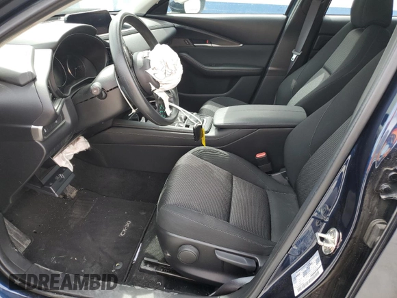 2023 Mazda CX-30 S with VIN 3MVDMBAM4PM586047, listed as a Copart auction lot 54993645 with Not provided miles and Salvage title. Bid and sale history available at DreamBid. Image 7.