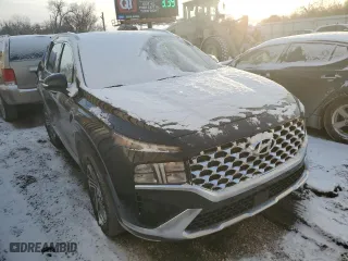 2023 Hyundai Santa Fe SEL with VIN 5NMS34AJ5PH620738, listed as a Copart auction lot 89128395 with 22,453 mi miles and Salvage Title. Bid and sale history available at carsss.com. Image 4.