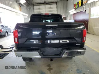 2019 Ford F-150 XL with VIN 1FTEW1E41KFC63619, listed as a Copart auction lot 55754145 with 44,697 mi miles and Salvage title. Bid and sale history available at DreamBid. Image 6.