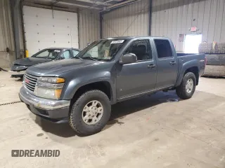 2006 GMC Canyon SLT with VIN 1GTDT136968118525, listed as a Copart auction lot 52620905 with 132,958 mi miles and Clean Title. Bid and sale history available at carsss.com. Image 1.