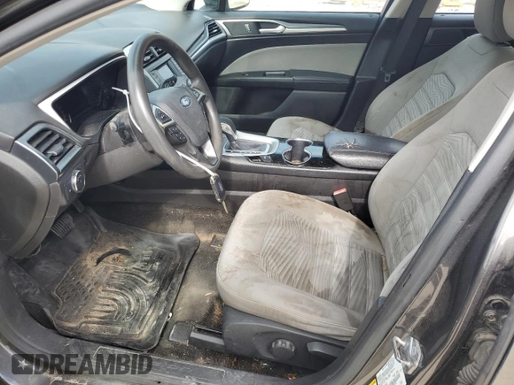 2016 Ford Fusion S with VIN 3FA6P0G72GR123114, listed as a Copart auction lot 62578205 with 168,242 mi miles and Salvage title. Bid and sale history available at DreamBid. Image 7.