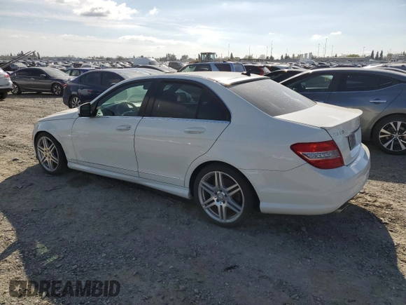 2008 Mercedes-Benz C 350 Sport with VIN WDDGF56X28R031391, listed as a Copart auction lot 50551125 with 175,049 mi miles and Clean Title. Bid and sale history available at DreamBid. Image 2.