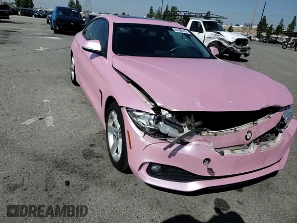 2015 BMW 4 Series 428i with VIN WBA3N7C58FK223086, listed as a Copart auction lot 54985015 with 115,857 mi miles and Salvage Title. Bid and sale history available at DreamBid. Image 13.