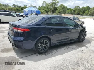 2024 Toyota Corolla SE with VIN 5YFS4MCE6RP216272, listed as a Copart auction lot 53679895 with 9,339 mi miles and Salvage Title. Bid and sale history available at carsss.com. Image 3.