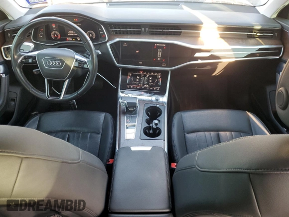 2019 Audi A6 Prestige with VIN WAUM2AF20KN053262, listed as a Copart auction lot 47344665 with 107,428 mi miles and Salvage title. Bid and sale history available at DreamBid. Image 8.
