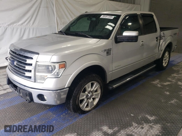 2013 Ford F-150 XL with VIN 1FTFW1ET6DFA77461, listed as a Copart auction lot 56497205 with 140,694 mi miles and Salvage title. Bid and sale history available at DreamBid. Image 1.