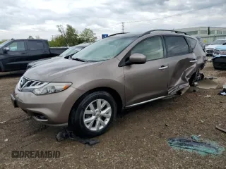 2014 Nissan Murano SL z VIN JN8AZ1MW2EW507229, wystawiony jako Copart lot #57907195 z przebiegiem 118 149 mil mil oraz Szkoda całkowita • Salvage title. Historia ofert i sprzedaży dostępna na DreamBid. Obrazek 1.