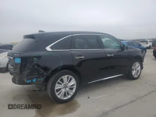 2020 Acura MDX w/Technology Pkg with VIN 5J8YD4H50LL009560, listed as a Copart auction lot 43223575 with 36,447 mi miles and Salvage Title. Bid and sale history available at carsss.com. Image 3.