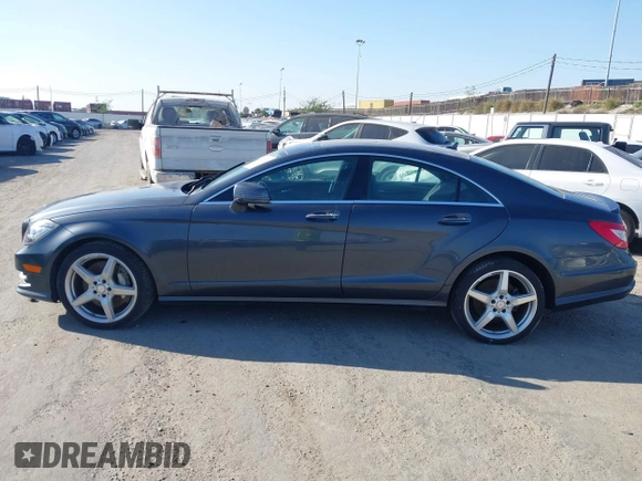 2014 Mercedes-Benz CLS-Class CLS 550 with VIN WDDLJ7DB9EA122846, listed as a IAAI auction lot 41588708 with 52,706 mi miles. Bid and sale history available at carsss.com. Image 14.