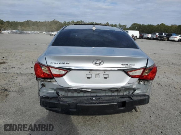 2011 Hyundai Sonata SE with VIN 5NPEC4AC3BH012579, listed as a Copart auction lot 81466064 with Not Provided miles and Salvage Title. Bid and sale history available at carsss.com. Image 6.
