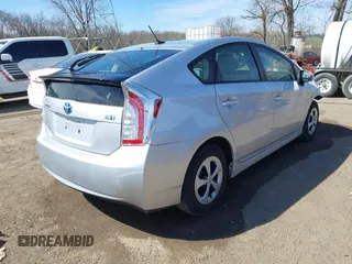 2012 Toyota Prius One with VIN JTDKN3DU6C5438120, listed as a IAAI auction lot 41845598 with 102,643 mi miles and . Bid and sale history available at carsss.com. Image 4.