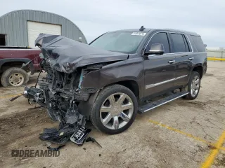 2017 Cadillac Escalade Premium Luxury z VIN 1GYS4CKJ0HR349052, wystawiony jako Copart lot #42430434 z przebiegiem 44 598 mil mil oraz Szkoda całkowita • Salvage title. Historia ofert i sprzedaży dostępna na DreamBid. Obrazek 1.