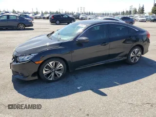 2016 Honda Civic Sedan EX-L with VIN 2HGFC1F74GH649190, listed as a Copart auction lot 50448425 with 73,667 mi miles and Salvage Title. Bid and sale history available at carsss.com. Image 1.