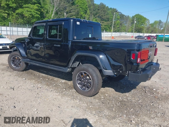 2023 Jeep Gladiator Overland z VIN 1C6HJTFG9PL549685, wystawiony jako IAAI lot #42037635 z przebiegiem 40 734 mil mil oraz . Historia ofert i sprzedaży dostępna na DreamBid. Obrazek 3.