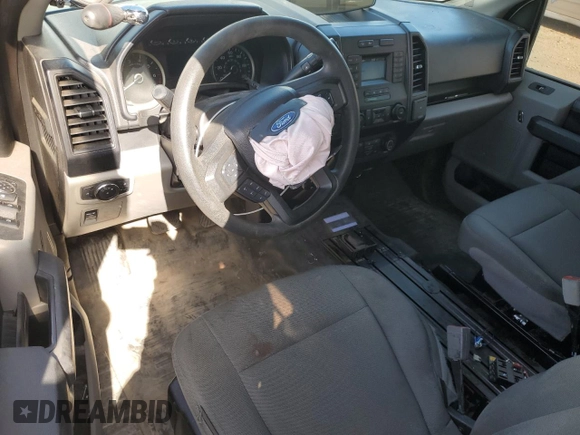 2019 Ford F-150 with VIN 1FTEW1P44KKD50970, listed as a Copart auction lot 56162645 with 153,050 mi miles and Salvage title. Bid and sale history available at DreamBid. Image 8.