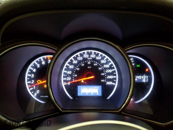 2013 Nissan Murano SV with VIN JN8AZ1MW4DW301943, listed as a Copart auction lot 53739505 with 145,437 mi miles and Clean Title. Bid and sale history available at carsss.com. Image 9.