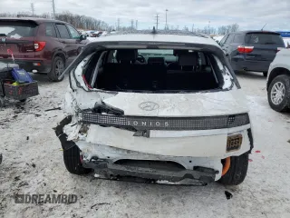 2023 Hyundai Ioniq 5 Limited with VIN KM8KR4AE6PU223741, listed as a Copart auction lot 46472595 with 12,559 mi miles and Salvage title. Bid and sale history available at DreamBid. Image 6.