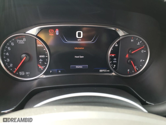 2019 Chevrolet Blazer RS with VIN 3GNKBJRS2KS565866, listed as a Copart auction lot 53720125 with 88,955 mi miles and Salvage Title. Bid and sale history available at carsss.com. Image 9.